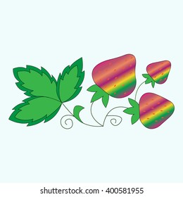Illustration of Strawberries 