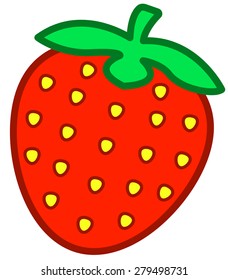 Illustration of the strawberry icon
