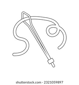 It is an illustration of a string.