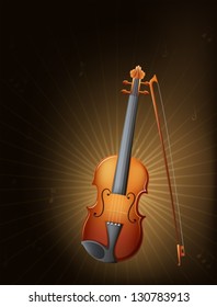 Illustration of a string instrument