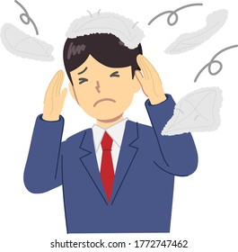 
Illustration of students being harassed