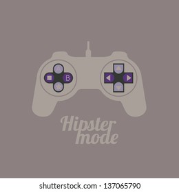 Illustration of style hipster, hipster culture and community, vector illustration