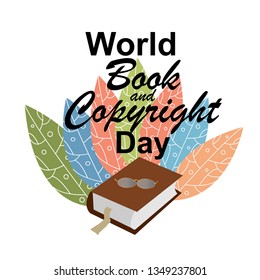 illustration of stylish text for World Book Day.