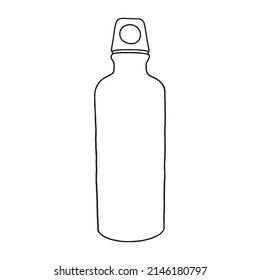 Illustration of a stylized bottle on a white background.