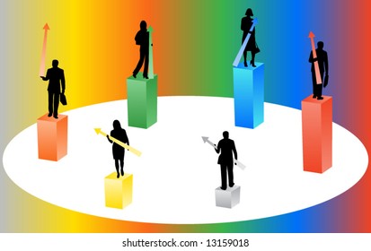 Illustration of success