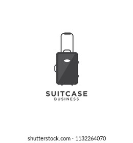 Illustration of suitcase graphic design template vector