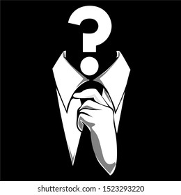 illustration of suit,sticker,tshirt print, vector illustration