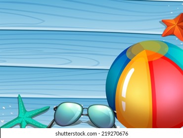 Illustration of a summer escapade