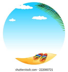Illustration of a summer holiday