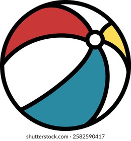 illustration summer icon design vector