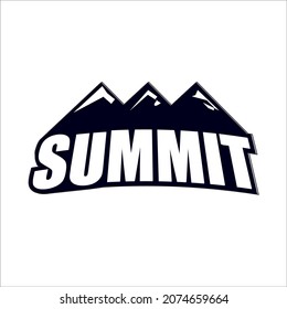 Illustration Of Summit Logo Vector