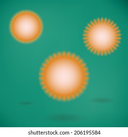 illustration of sun