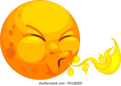 illustration Sun Cartoon