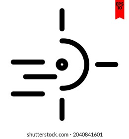 ilustración del icono de diseño solar