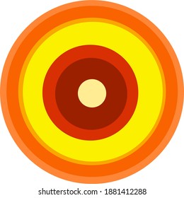 ilustración de la capa solar con color