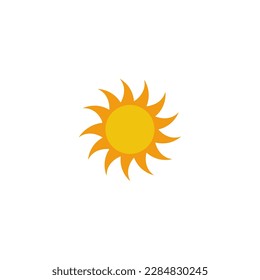 Illustration of sun vector design