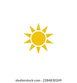 Illustration of sun vector design