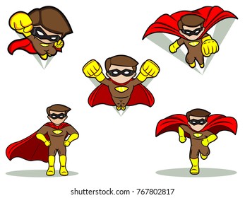 An illustration of a Superhero Set