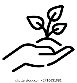 An illustration of sustainable farming practices promoting food security.