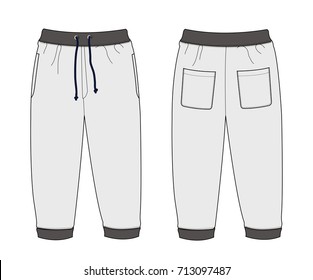 Illustration of Sweat Pants