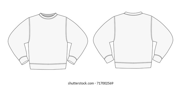 Illustration of sweat shirt