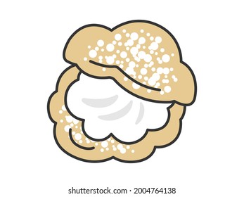 シュークリーム イラスト の画像 写真素材 ベクター画像 Shutterstock