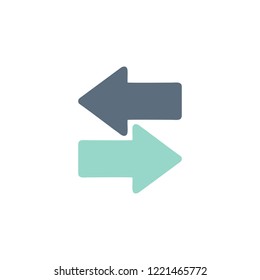 Illustration of switch arrows