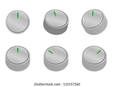 Illustration of the switch as seen from various angles