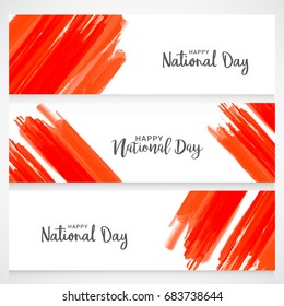 Illustration of Switzerland National Day Poster Or Banner Background.