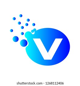 illustration symbol sign design vector letter logo v