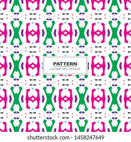 Illustration with symmetrical design. Kaleidoscope backdrop. Modern banner design template.