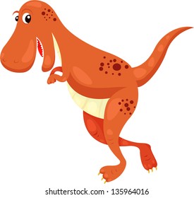 illustration of T. Rex. dino