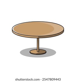 The Illustration of Table Furniture