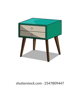 The Illustration of Table Furniture