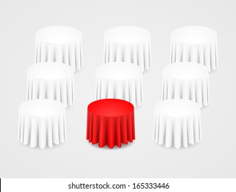 Illustration of tables