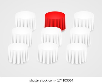 Illustration of tables