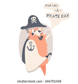 Illustration for Talk Like a Pirate Day.