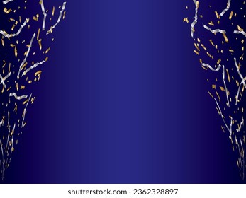 Illustration of tape and confetti