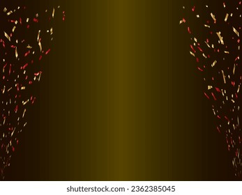 Illustration of tape and confetti