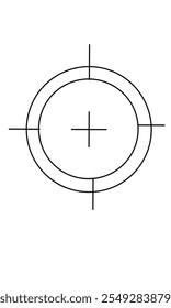 Illustration of a target firing range