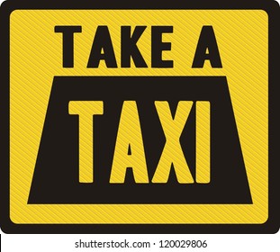 Illustration of taxi icons, transport industry, vector illustration