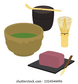 茶道 和菓子 のイラスト素材 画像 ベクター画像 Shutterstock