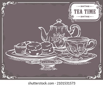 755 Retro Scone Images, Stock Photos & Vectors | Shutterstock