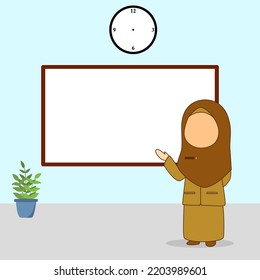 ilustración del profesor delante de la clase