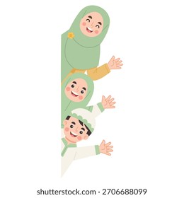 Illustration of teacher and students