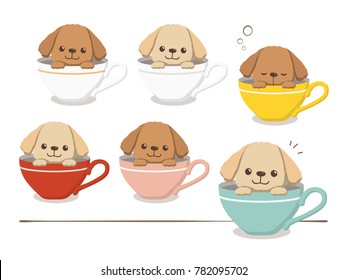 Illustration Of A Teacup Poodle