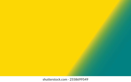 illustration Teal Blue dan Gold gradient background, smooth and soft texture, used for banner backgrounds, posters, templates and others