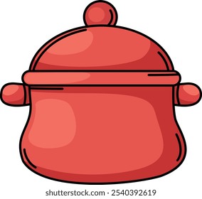 illustration of teapot outline on a white background