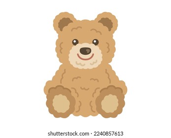 Ilustración de un oso de peluche.