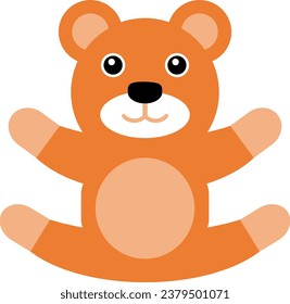 It's an illustration of a teddy bear